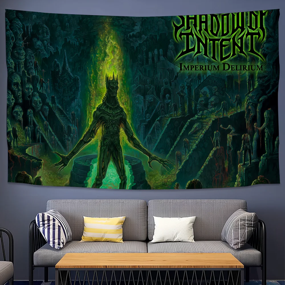 العلم لهجة للفن الخيال العلمي إمبيريوم الظل ديليريوم غرفة ديكور المنزل الجدار الشنق ديكور المنزل راية