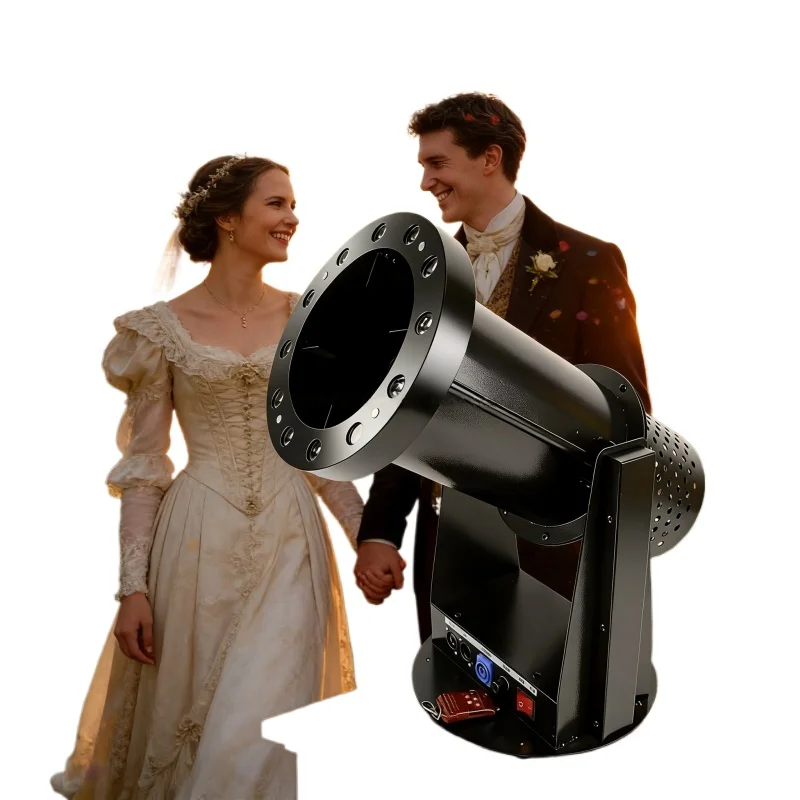 Kit De Máquina De Confeti Eléctrica DMX512 Electric Confetti Machine Kit for Wedding Planners