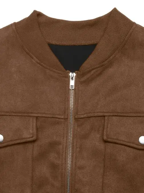 

Женская мода, уличное пальто, женская повседневная одежда, осенняя новинка, женская повседневная куртка с бейсбольным воротником в британском бархате в стиле ретро