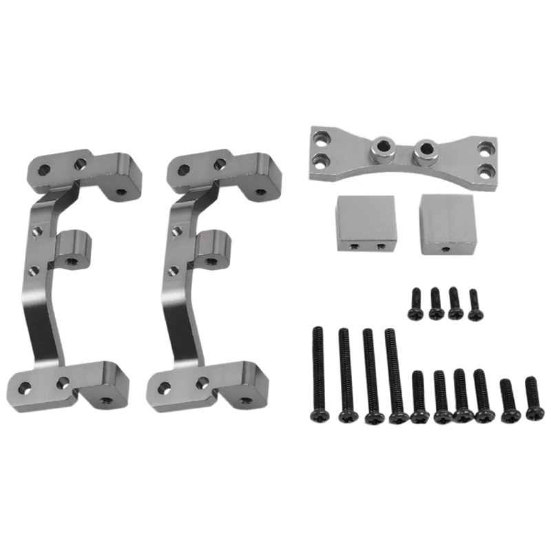 Metal Pull Rod Base Seat Mounts Servo Set For WPL C24 C14 C14K C24K 1/16 RC Car Truck Crawler Spare Upgrade Parts