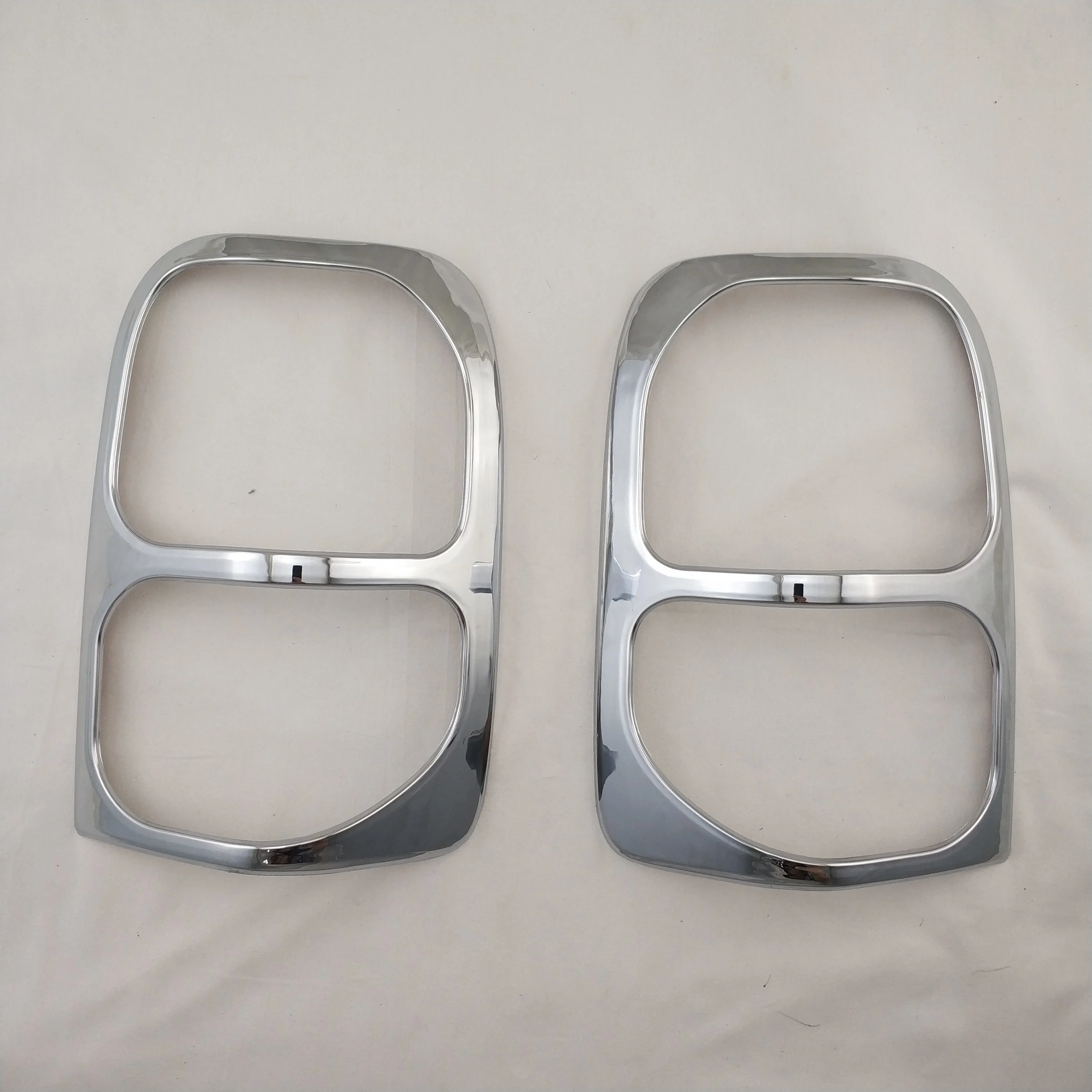 2pcs ABS Chrome Car Accessories Plated Tail Lamp Cover Trim Paste Style For Toyota Hilux Surf 1996 1997 1998 1999