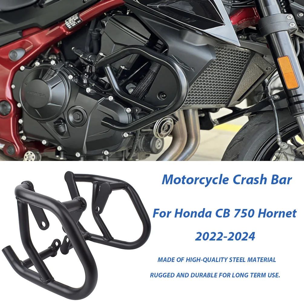 Motorcycle Engine Guard Highway Crash Bar Fit Honda CB750 Hornet 2022-2024 Parts