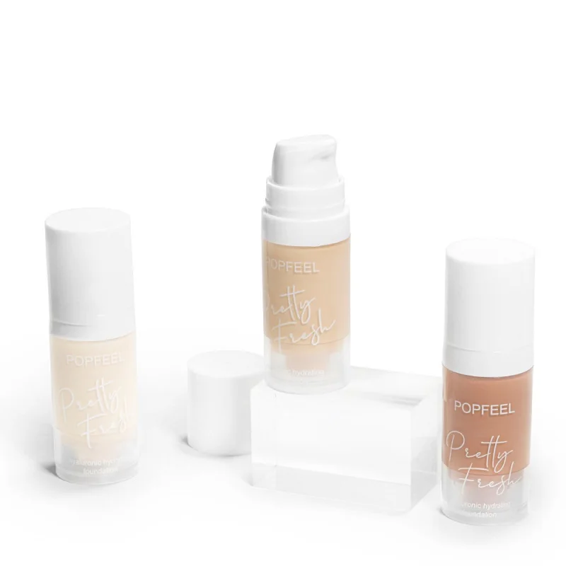 Liquid Foundation Long-wearing Face Makeup Product Moisturizing Foundation Concealer Female Facial Cosmetics