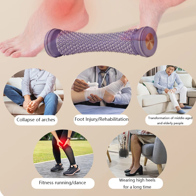 Foot Massager Body Foot Massage Roller Yoga Plantar Muscle Leg Relaxation Roller Fitness Arch Massage Roller Fitness Products