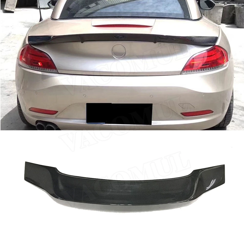 

Rear Spoiler Wings For BMW Z4 2009-2013 R Style Trunk Trim Sticker Car Styling