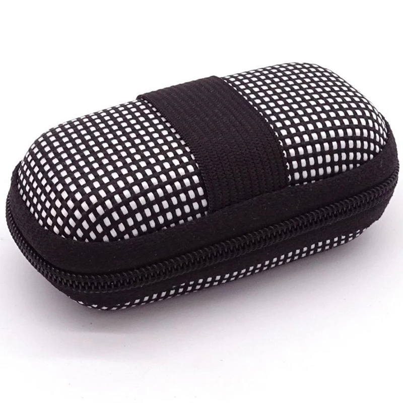 ~ ~ New Portable EVA Zipper Box Folding Reading Glasses Box Protective Case Cover Fashion Unisex Presbyopia Prescription Eyewear