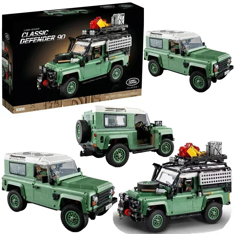 Technical Car Lands SUV Rover Defender 90 Compatible 10317 Bricks Toys Model Buiding Project for Adults Construction Gifts Kids