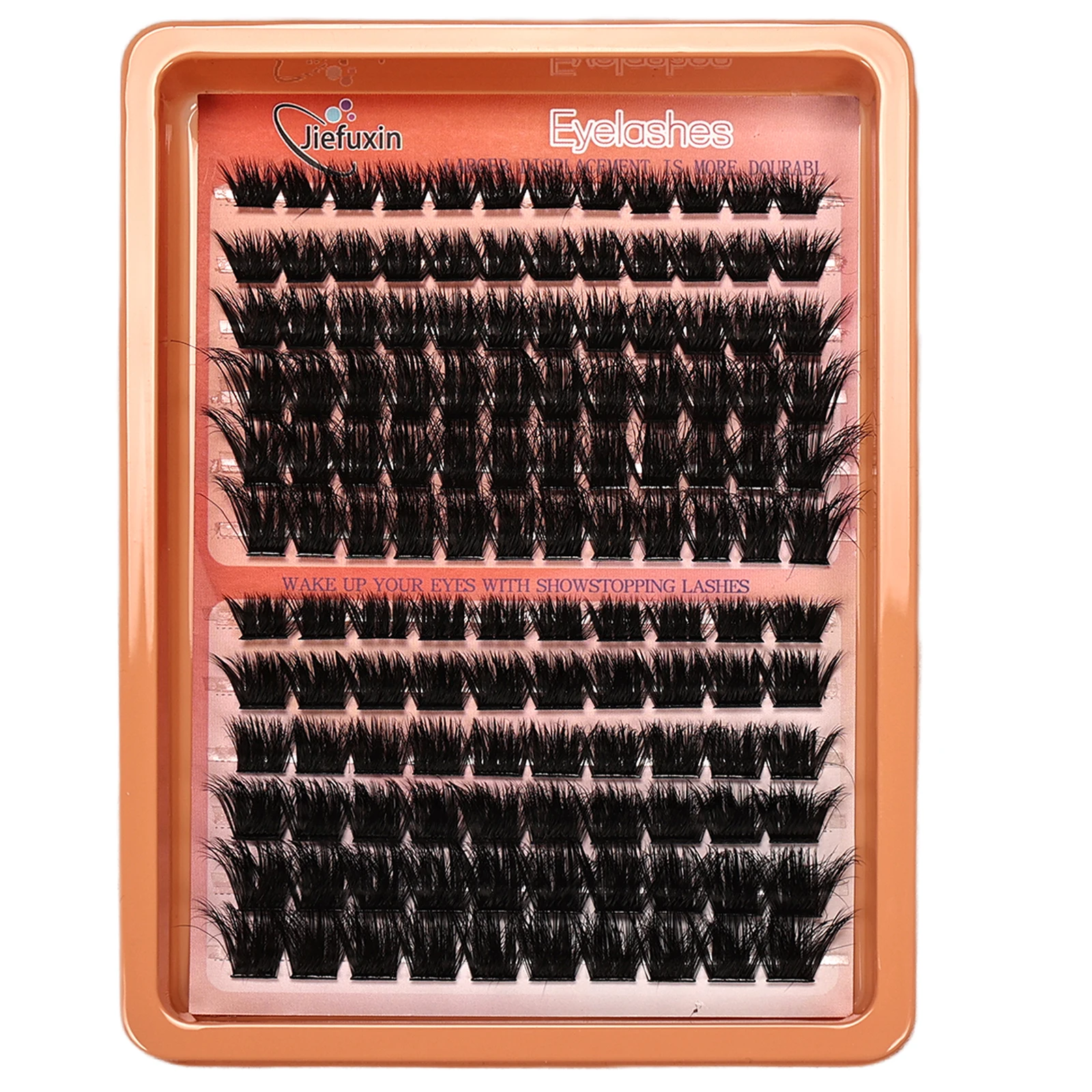 Cluster-Wimpern D-Curl Wispy Fluffy Einzelwimpernverlängerungen DIY Manga Falsche Wimpern Weich für Anfänger Tägliches Augen-Make-up – Detail 6
