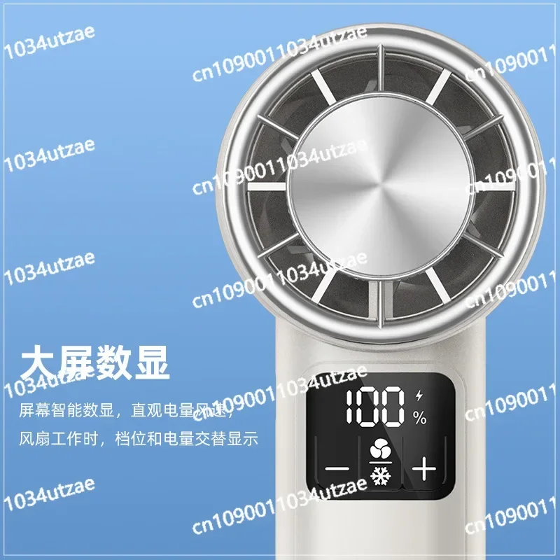 Mini USB High Speed Small Fan Semiconductor Cooling Turbine Handheld Fan Gift Logo