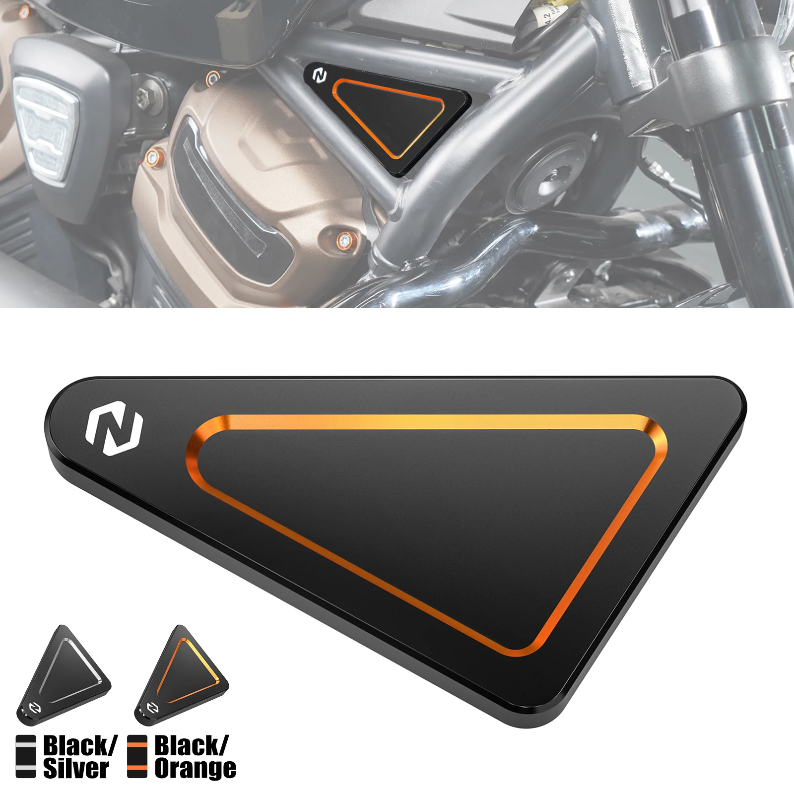 Motorcycle Right Side Cover Front Frame Cover for Harley Sportster S RH1250S 2021-2024 Nightster RH975 2022 2023 2024