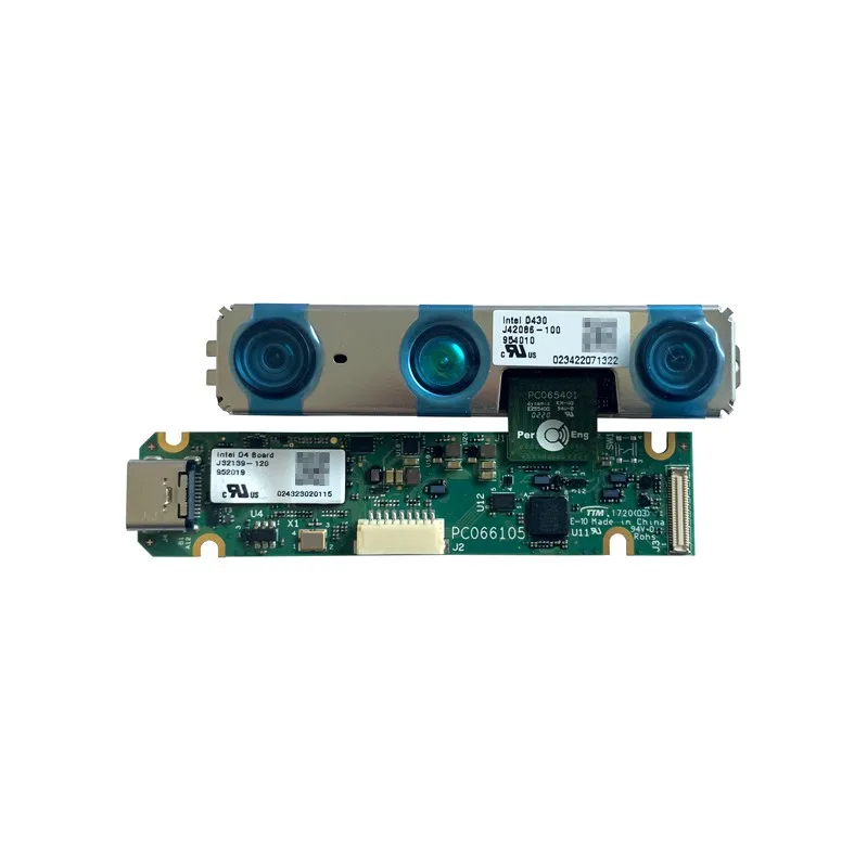 Módulo de cámara realista intel Realsense D430, placa inteligente de cámara R & D