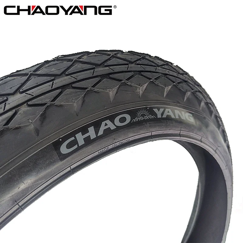 CHAOYANG 26x4.0 Bicycle Half Bald Bike Fat 26 Inch Tire Cycling Tires Road MTB Electric 20PSI Bicycle Parts