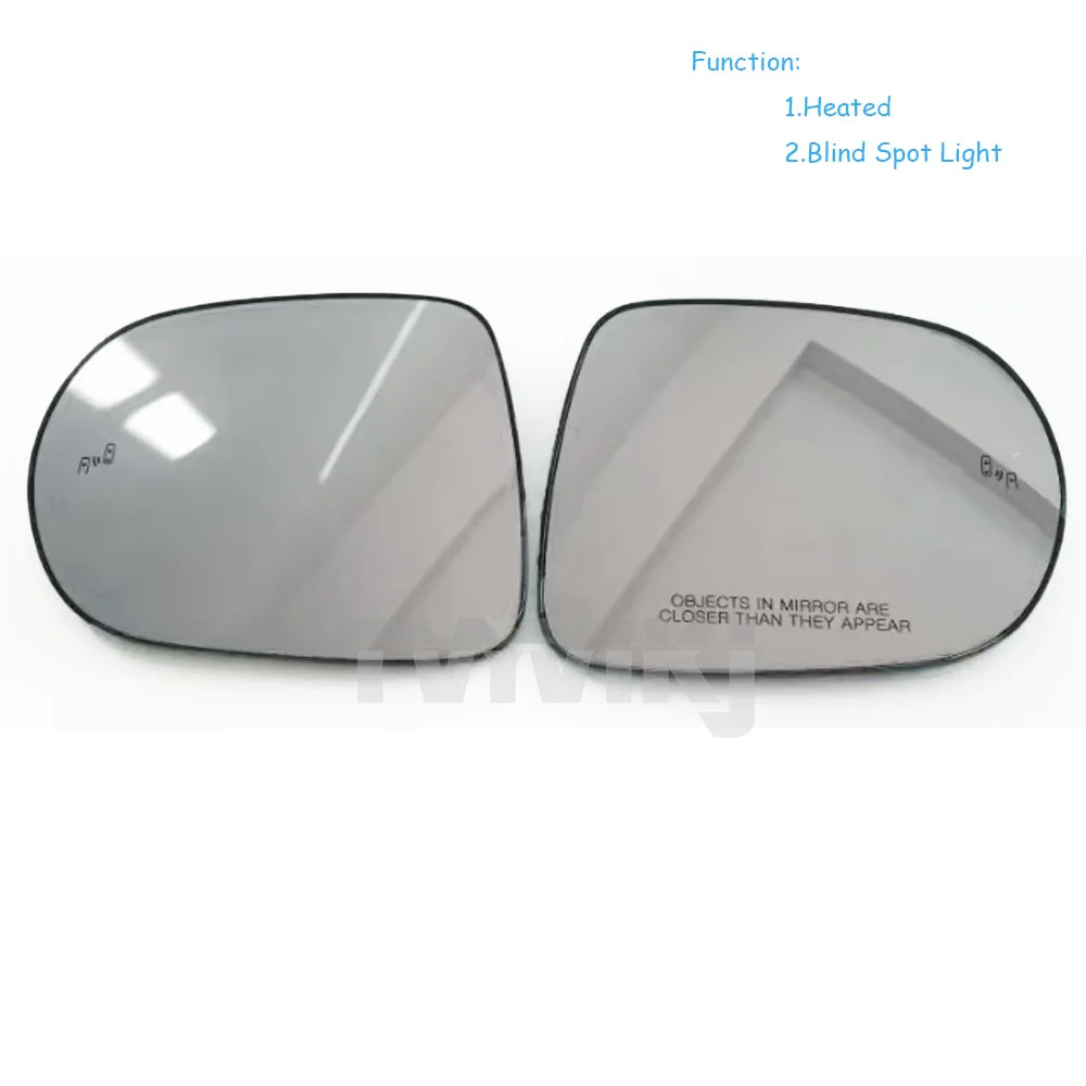 Left Right Heated Side Rearview Mirror Glass Lens Blind Spot Light For LEXUS RX 450 450h 2009-2014 Car mirrors