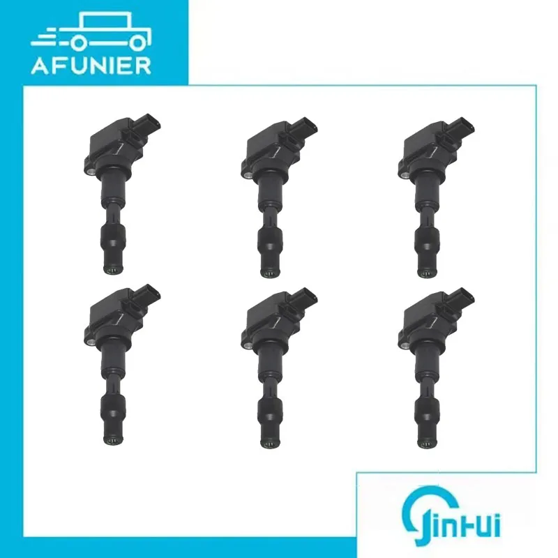 6Pcs Ignition Coil For Kia Sorento III (UM) 3.5 D-Cvvt 2018-Stinger Hatchback Van (CK) 3.3 T-GDI 4WD OE No.:27310-3L030,UF863
