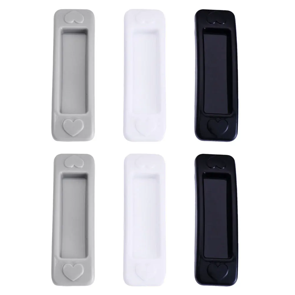 

6Pcs Adhesive Window Handles Stick on Cabinet Door Pulls Replacement Kitchen Cabinet Drawers Cupboard Plastic Knobs