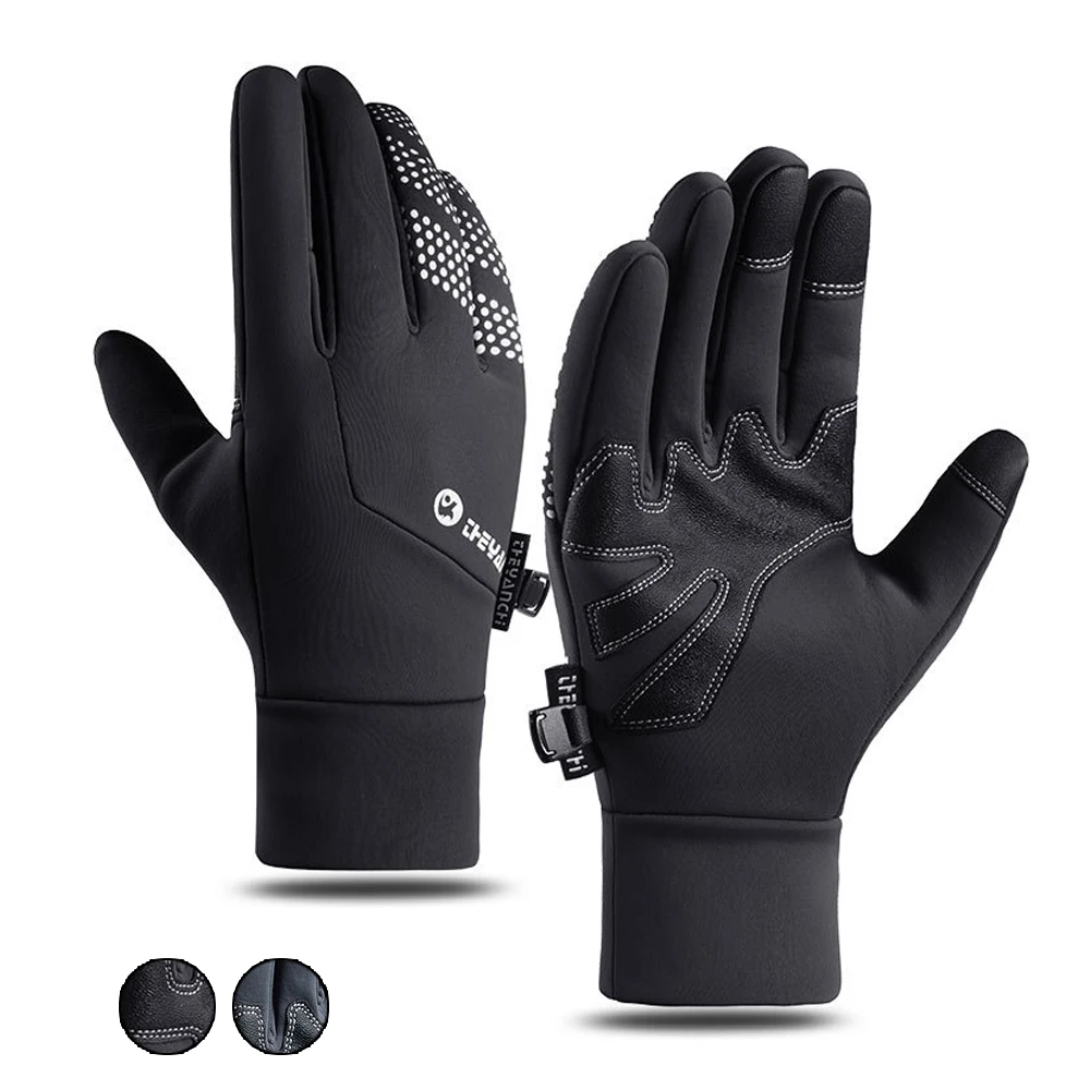 Winter Men Women Touch Screen Waterproof Warm Gloves Freezer Workout Gloves Suit for Running Fishing Cycling Driving Hiking F02