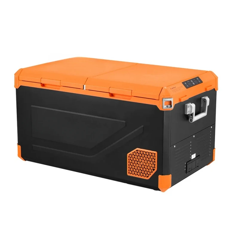 Heavy Duty 45L 60L 95L Dual Zone Portable Car Fridge Freezer App Control 12V 24V 240V Camping Truck SUV Parts