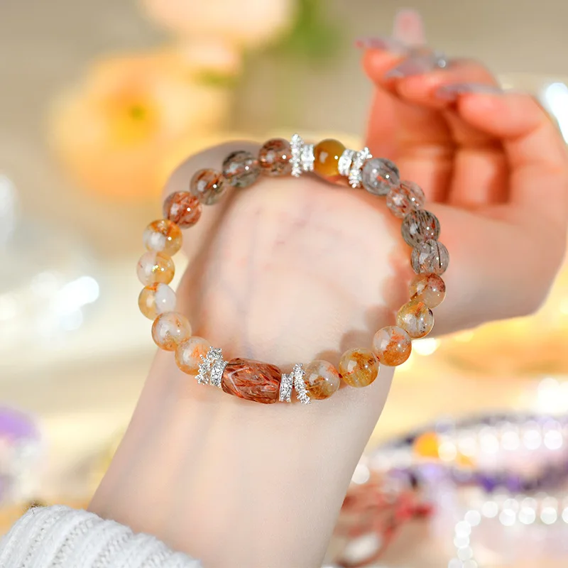 

Natural Black Yellow Tower Gold Tiger Eye Stone Design Women'S Bracelet Jewelry