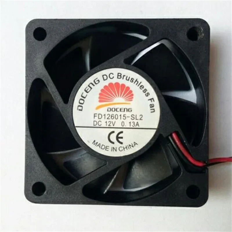 FD126015-SL2 12v 0.13a 6cm 6015 Two-wire silent large-volume chassis cooling fan