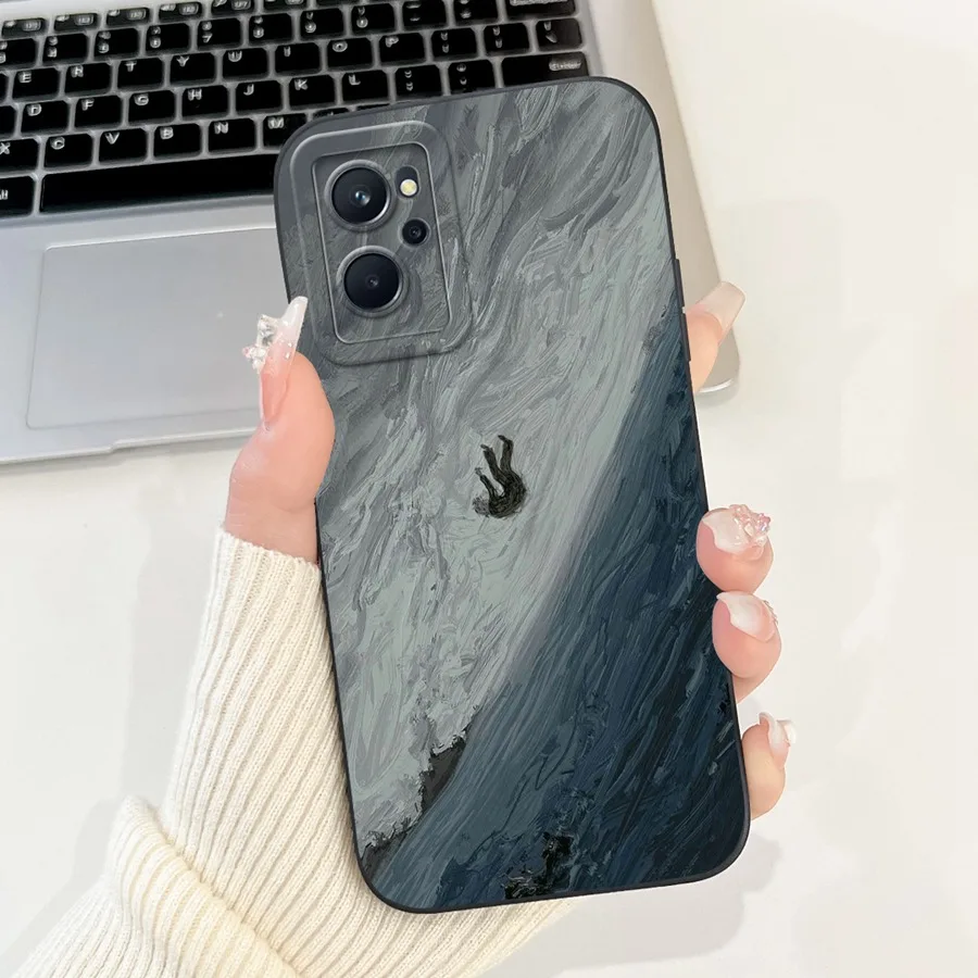 For OPPO Realme 9i Case 9i 4G 5G Cute Cartoons Flower Soft Silicone Back Cover For Realme 9 Realme9 Pro Plus 9i Phone Fundas