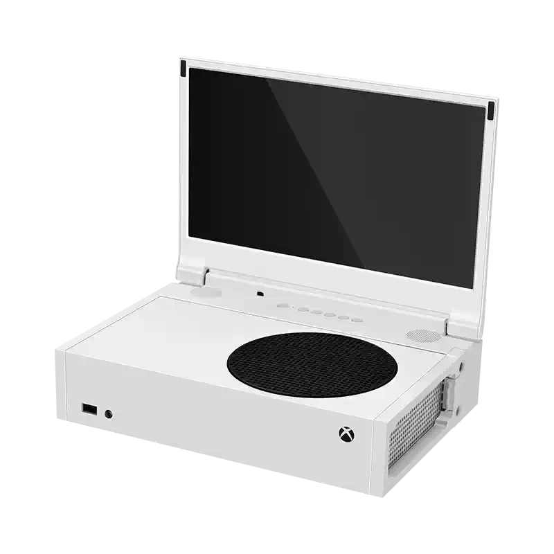 G-STORY 12.5 Inch 4K HDR Portable Game Monitor IPS Screen For Xbox Series S With 3D Stereo Dual Headphone Ports