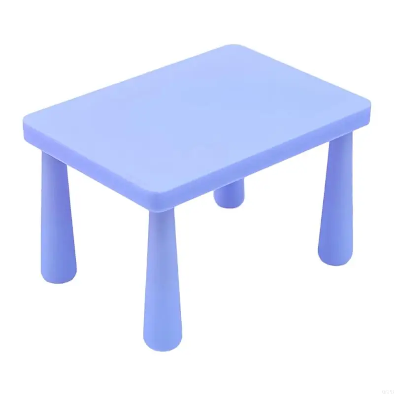 1/12 Children Table Chair Model Figure Miniature Furniture For Doll House Furniture And Pretend Play School Environment