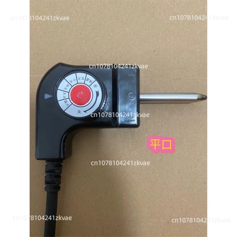 Multi-Function Electric Hot Pot Power Cord Electric Griddle Grill Crepe Maker Plug Flat-Blade Groove