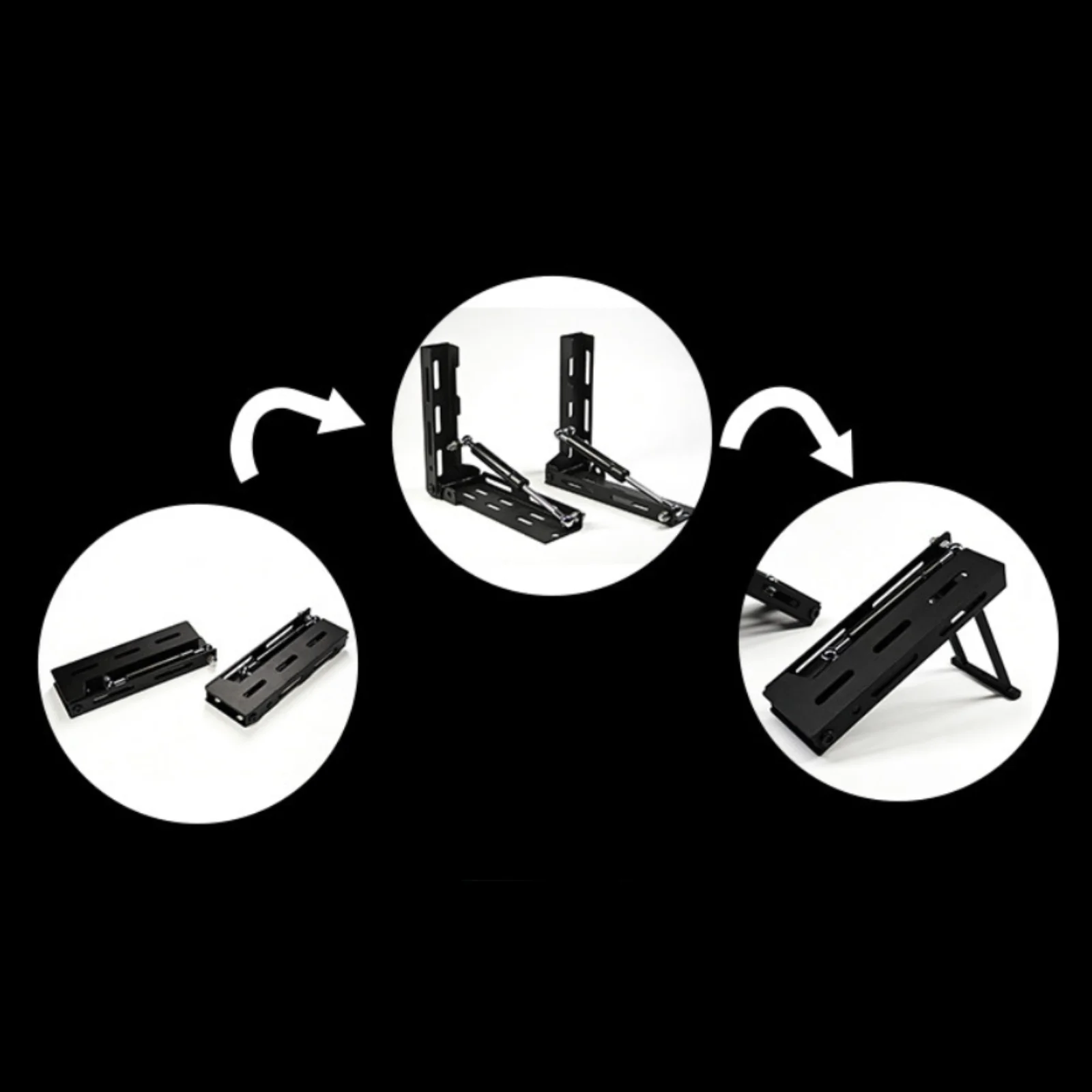 

Heavy Duty Car Awning Mounting Brackets Steel Roof Rack Hardware Foldable Support for Vehicle Outdoor Shelter