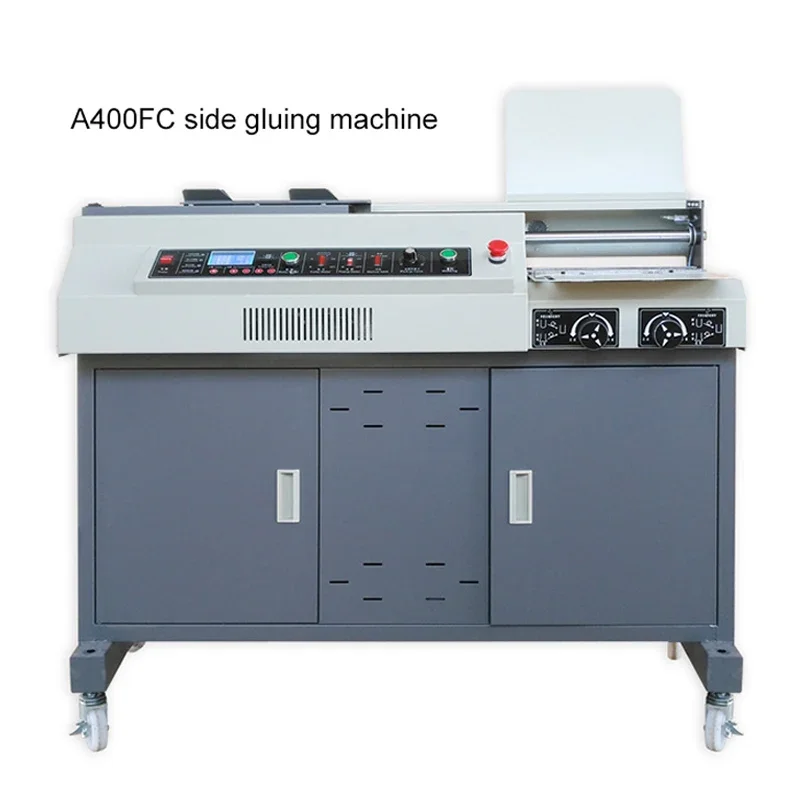 Upgrade A600FC A3 Hot Melt Glue Binding Machine Side Glue Binding Machine Tender Book Financial Binding Machine Large