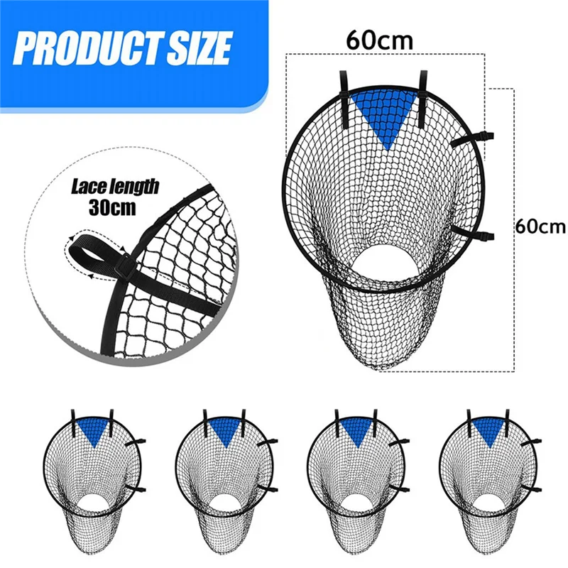 AEB0-골 훈련을 위한 축구 타겟 - 축구 훈련 타겟 접이식 타겟 네트 내구성 있는 디자인