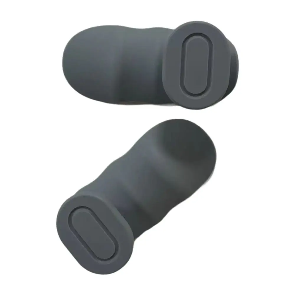 2Pcs Silicone Weight Lifting Grips Grip Strengthener Lightweight Barbell Bar Pads Finger Exerciser Portable Palm Gripper