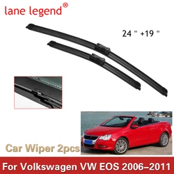 for Volkswagen VW EOS 2006 2007 2008 2009 2010 2011 Car Wiper Blades FrontWindshield Windscreen Brushes Washer Car Accessories