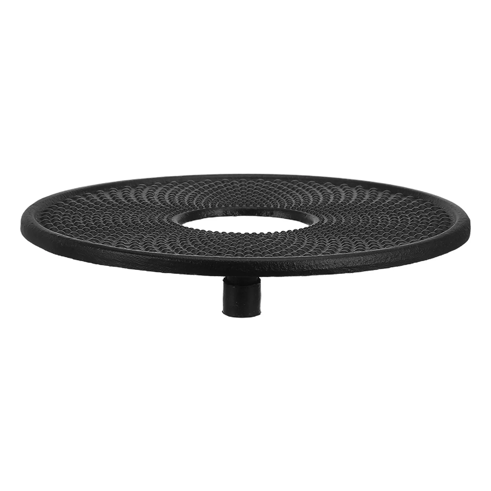 

Cast Iron Hot Pot Metal Base Round Kitchen Pot Mat for Countertop Protection Heavy Duty Pan Rest Even Heat Distribution