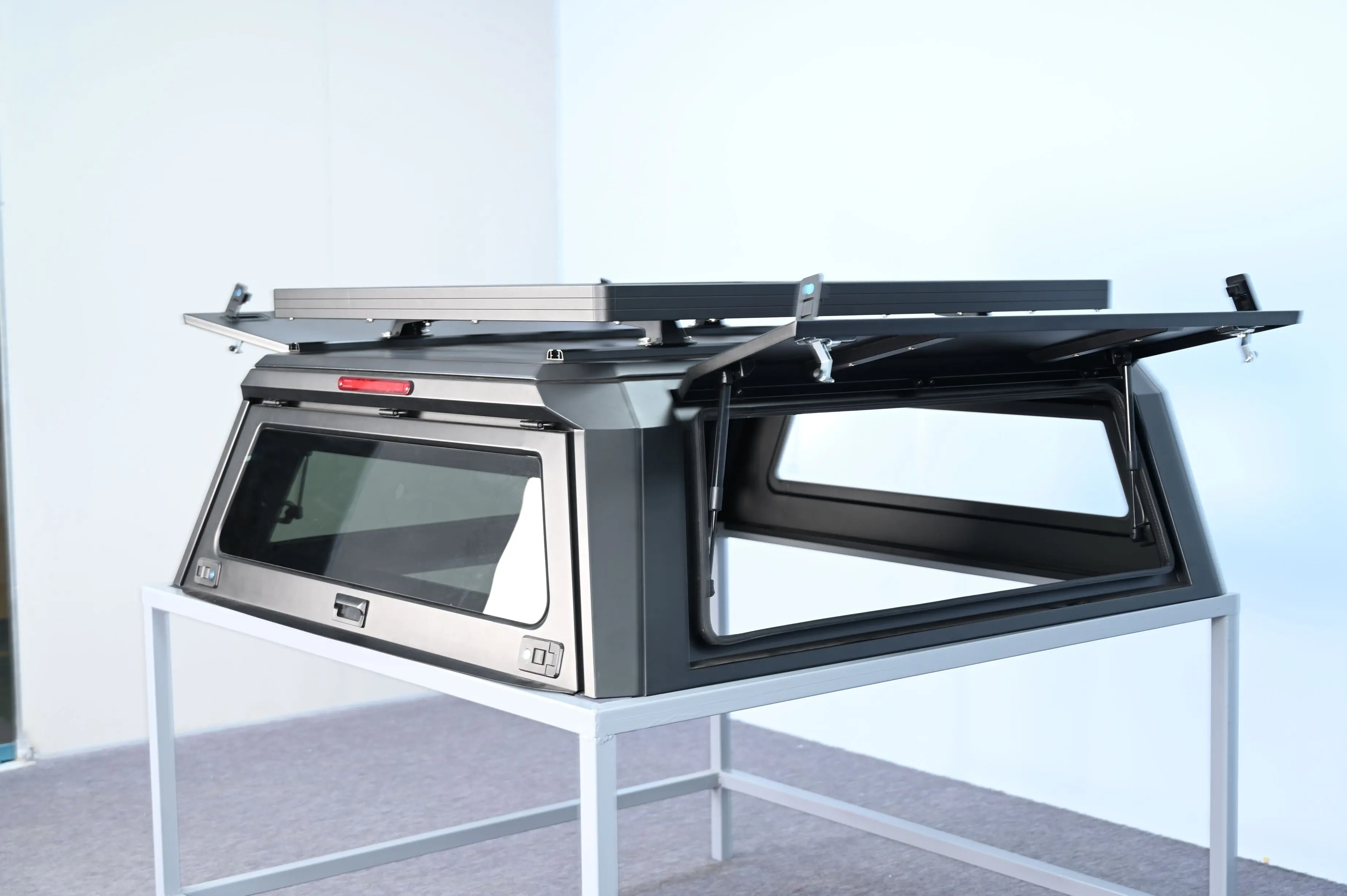 مخصص لاقط هاردتوب الألومنيوم مقاوم للماء شاحنة توبر غطاء السرير المظلة ل F150 هايلكس ريفو فيجو جاك T6/T8 GWM POER #2