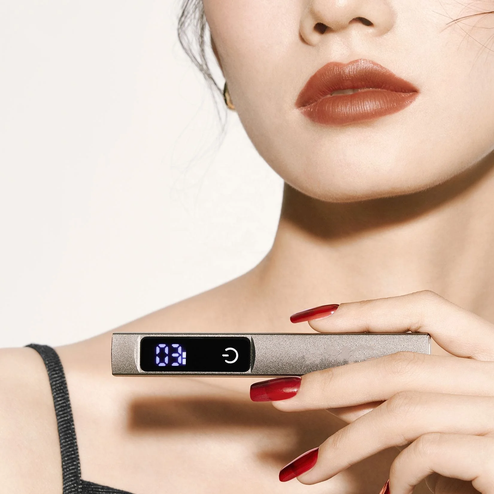 Lamp met één woord Sneldrogende aluminium manicurelamp Handheld draagbare mini-manicure fototherapielamp