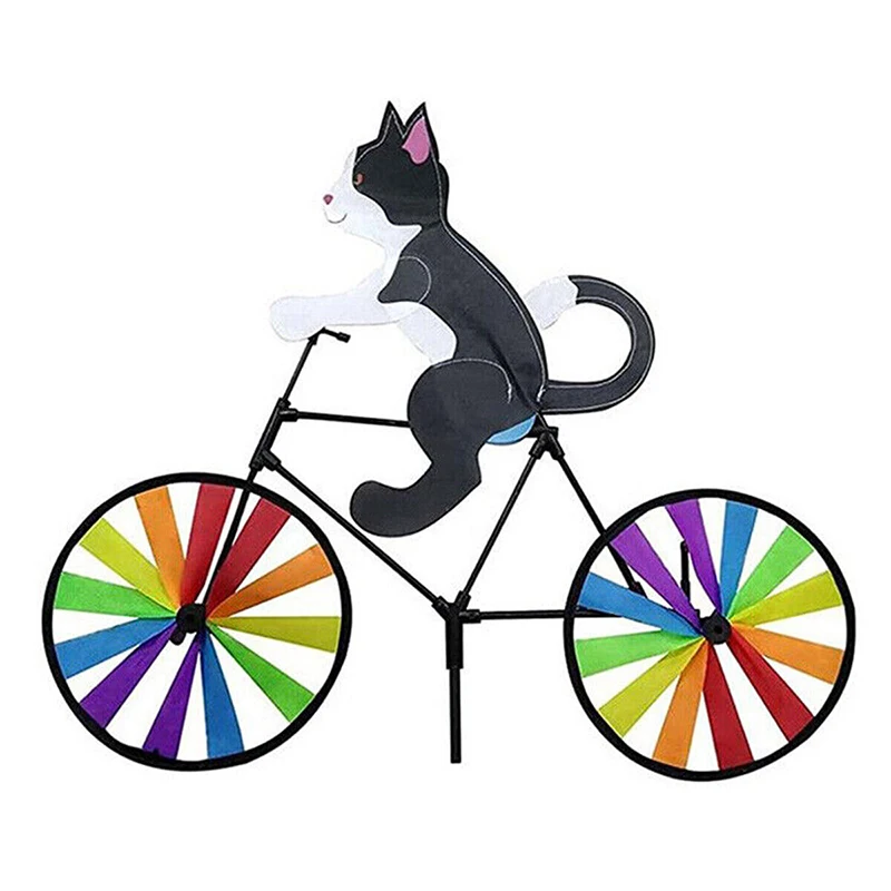 

Animal Riding Stereo Cartoon Windmill Rainbow Spinner Outdoor Garden Decoration Windmill Gardening Supplies Children's Toys