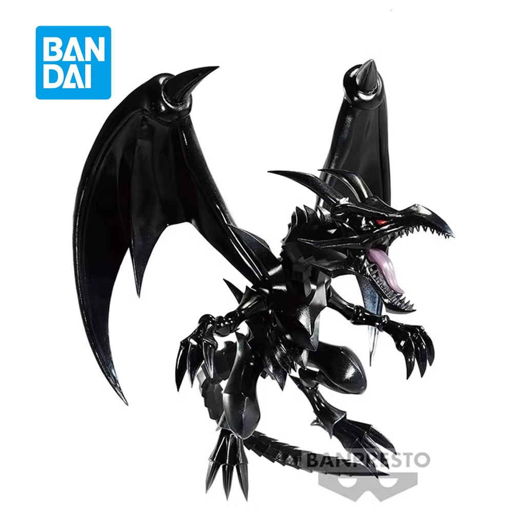 In Stock Banpresto Yu-Gi-Oh! Duel Monsters Red Eyes Black Dragon Original Anime Figure Pvc Model Collectible Toys 11Cm