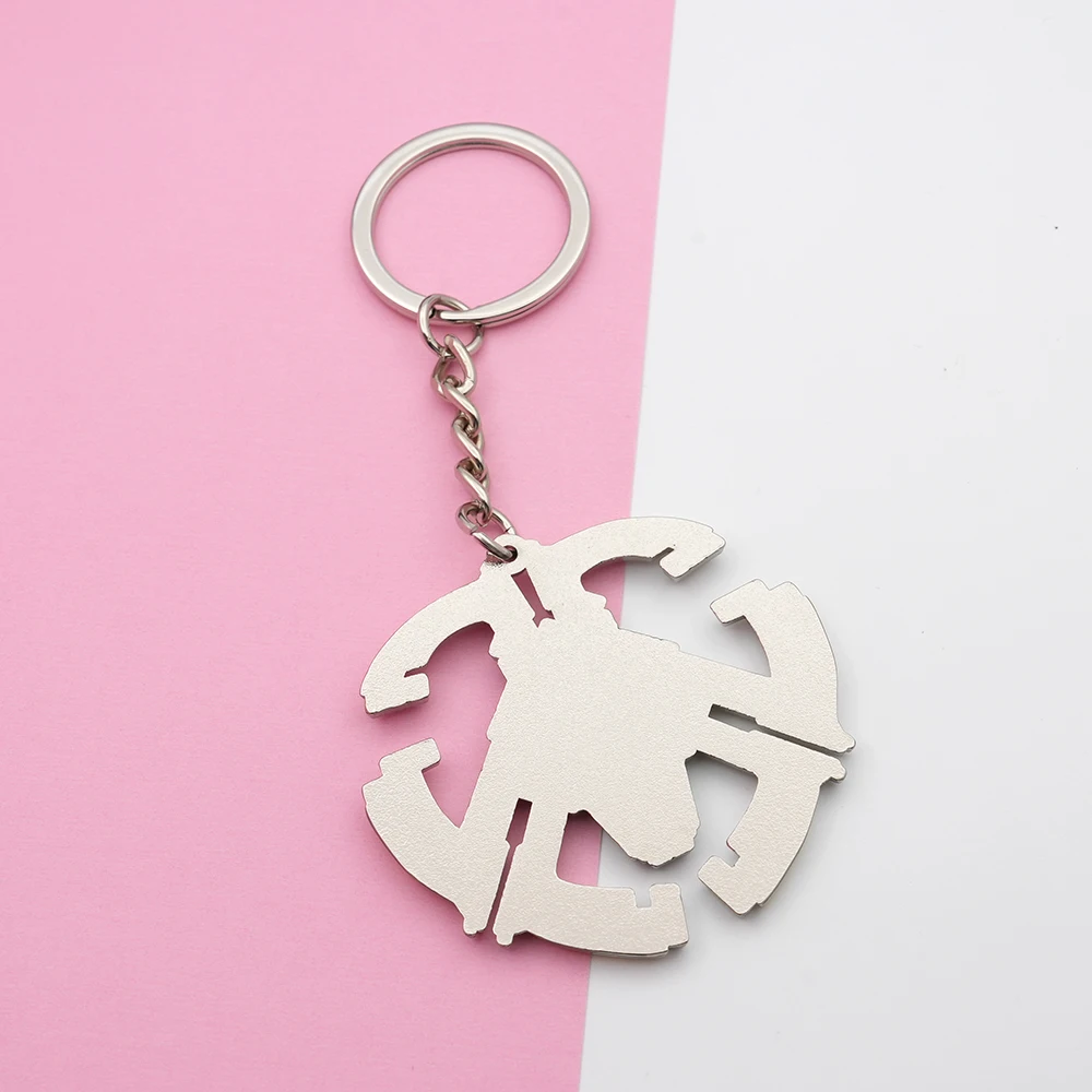 3D Nomai Mask Keyring Adventure Game Outer Wilds Keychain Peripheral Pendant Gamer Gift Collect