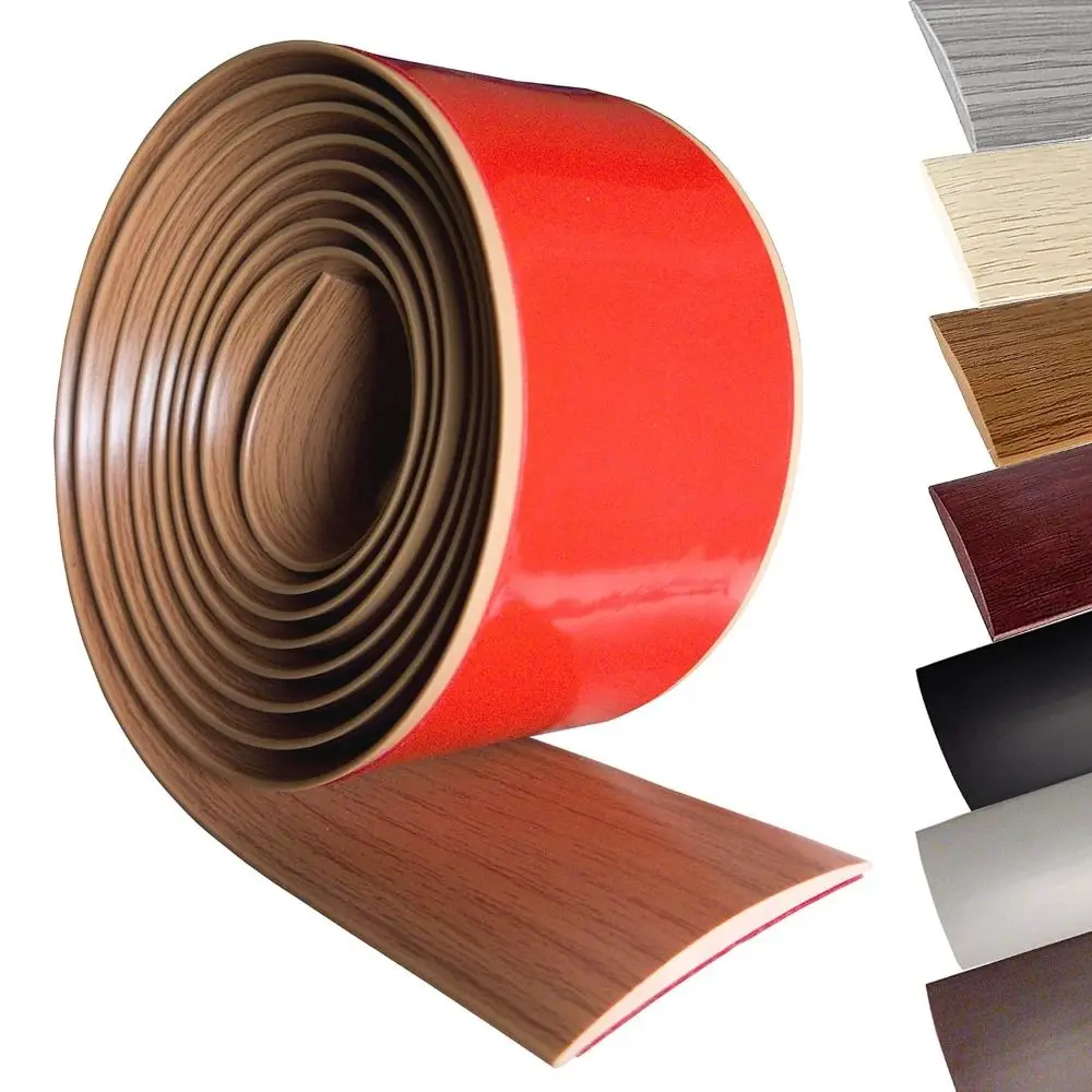 2024 Carpet To Tile Floor Transition Strip Self Adhesive Flat Threshold Cover Laminate Household Floor Joining Strip Doorway