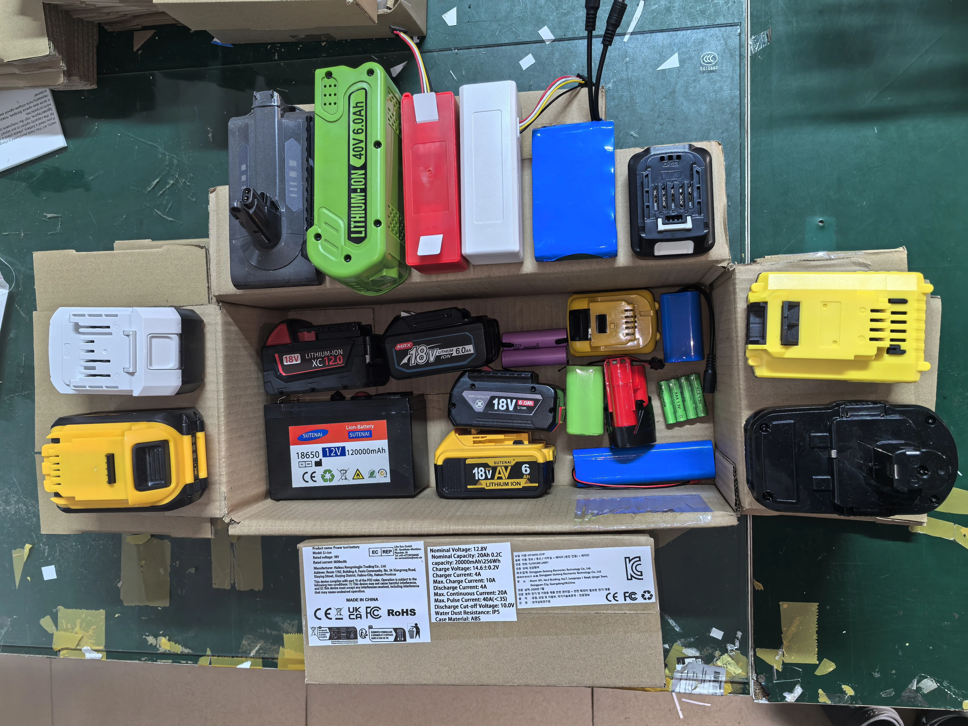 Z GO 25,2 V 24 V 6S2P 8000 mAh 18650 Lithium-Akku 24 V mit BMS für Elektrofahrrad, Moped, optionale Schnittstelle