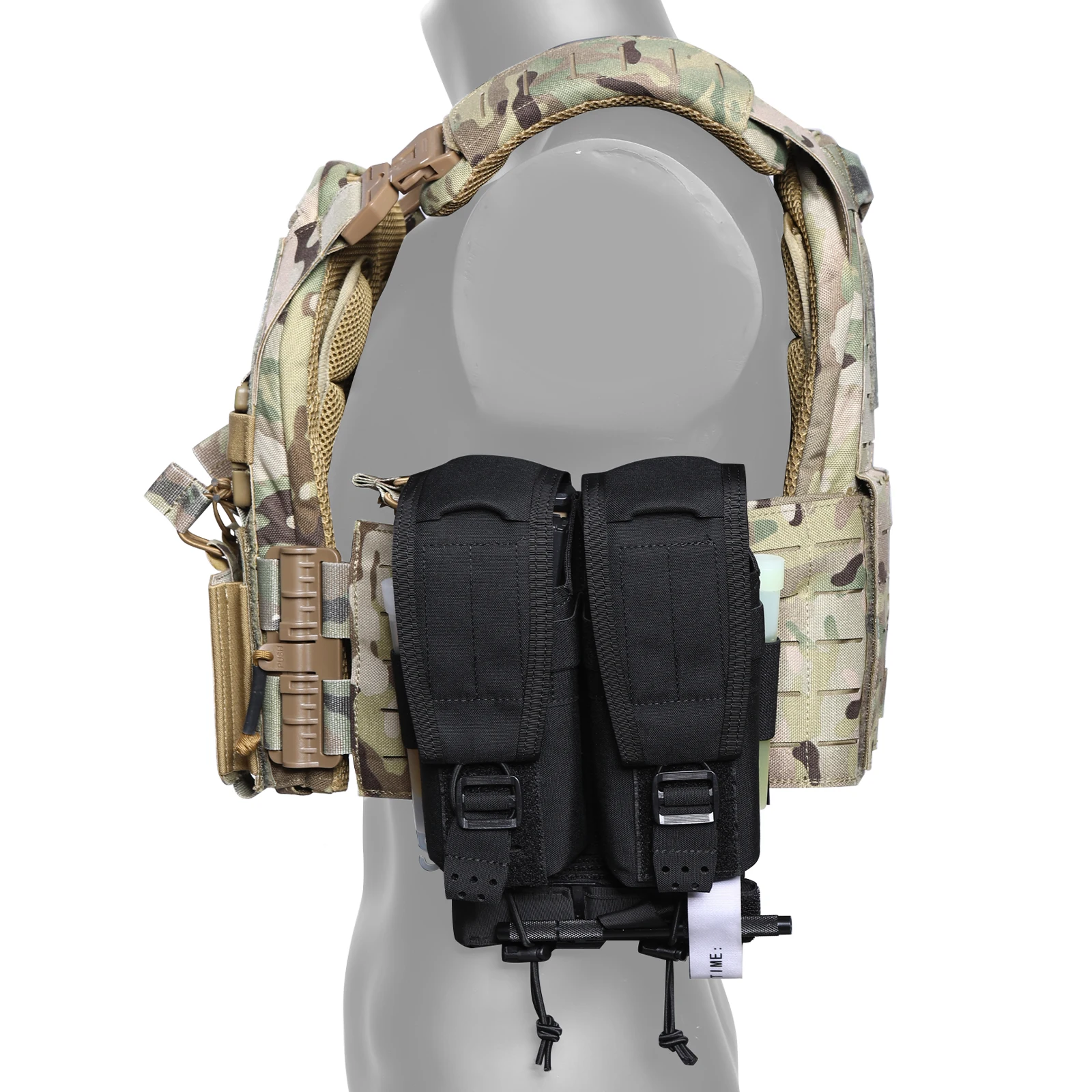 VOTAGOO AK Magazintasche Dual Molle Taktische Magazintasche für Outdoor Airsoft Jagd Schießweste Träger – Detail 7