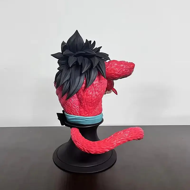 Nouveau 24 cm Dragon Ball Gt Ssj4 Goku végéta Figure Super Saiyan 4 Son Goku & Vegeta buste Pvc Statue Collection modèle jouet cadeau