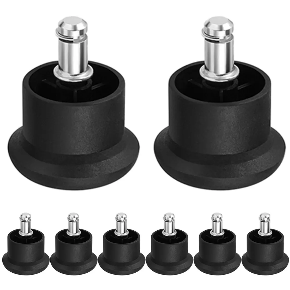 10-個ローリングチェアストッパー固定フットグライド保護カバーオフィスチェア足パッド家具脚プラグ椅子アクセサリー