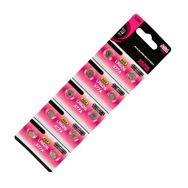 090f 10pcs Batteries cellules alcalines compatibles pour divers appareils électroniques