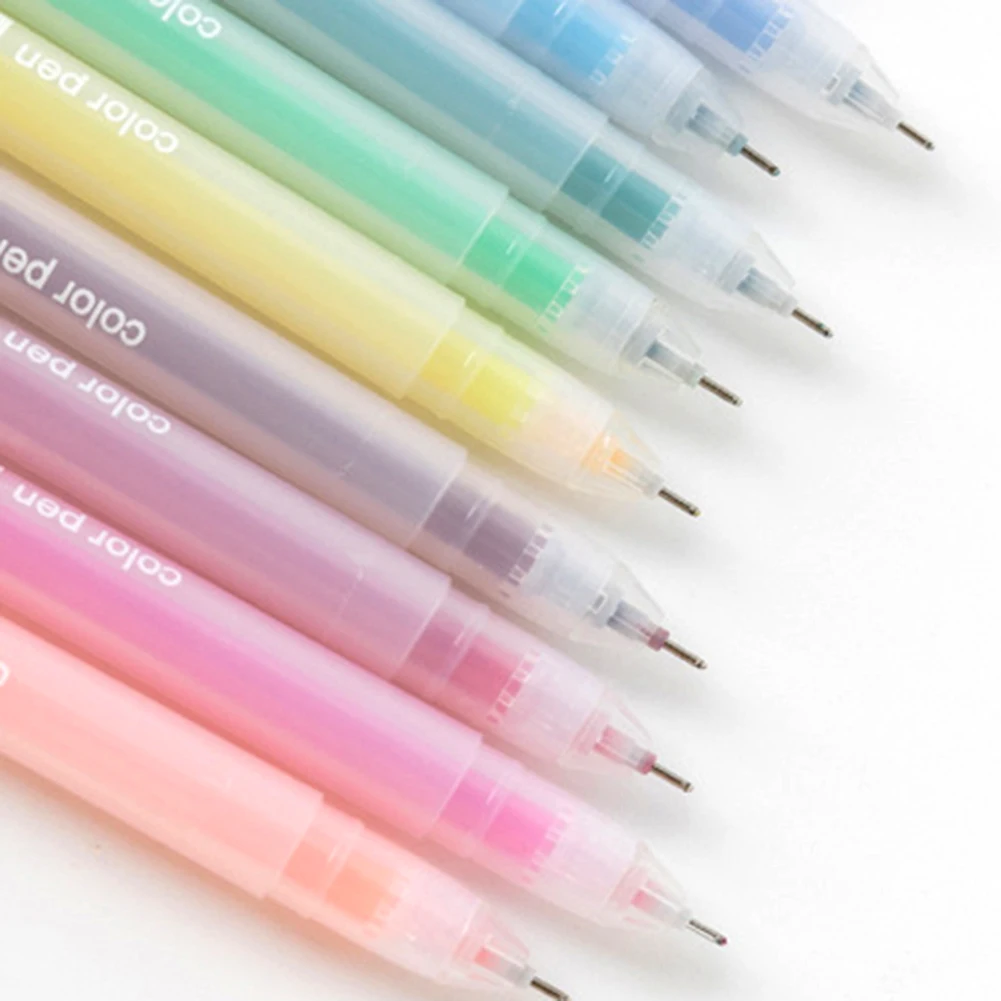 귀여운 젤리 컬러 젤 펜, 다목적 휴대용 필기 도구, 생일 선물
