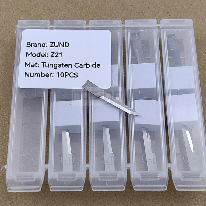 Imagem -03 - Zund Z21 Lâmina de Carboneto de Tungstênio Faca Vibratória Ferramentas Oscilantes Cortador Cnc Digital