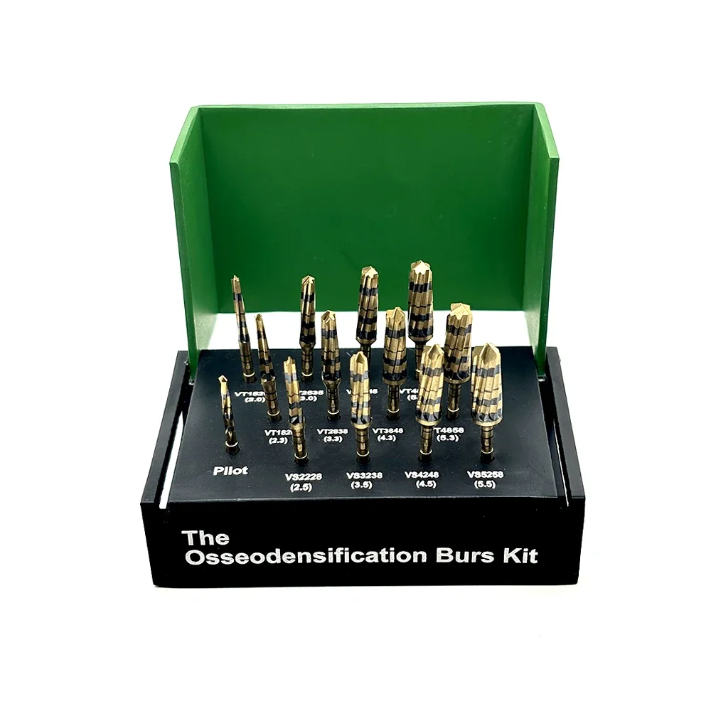 

Kit Dental Implant System Drivers Osseodensification Burs Drills Implant Maxillary Sinus Lift Kit Dental Tools 17/24/29Pcs/kit
