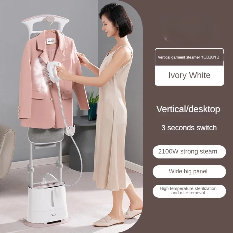 Midea Steam Iron for Cloths Garment Steamer Pressing Machines Electric Iron Steam Ironing Board Small Vertical Portable Steamer