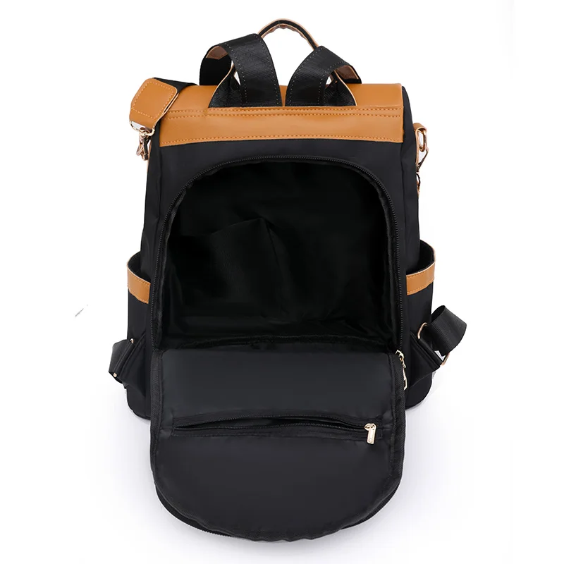 New High-Quality Women\'s Anti-Theft Backpack Trend New Product Women\'s Shoulder Bag Multi-Layer High-Capacity School Student Bag