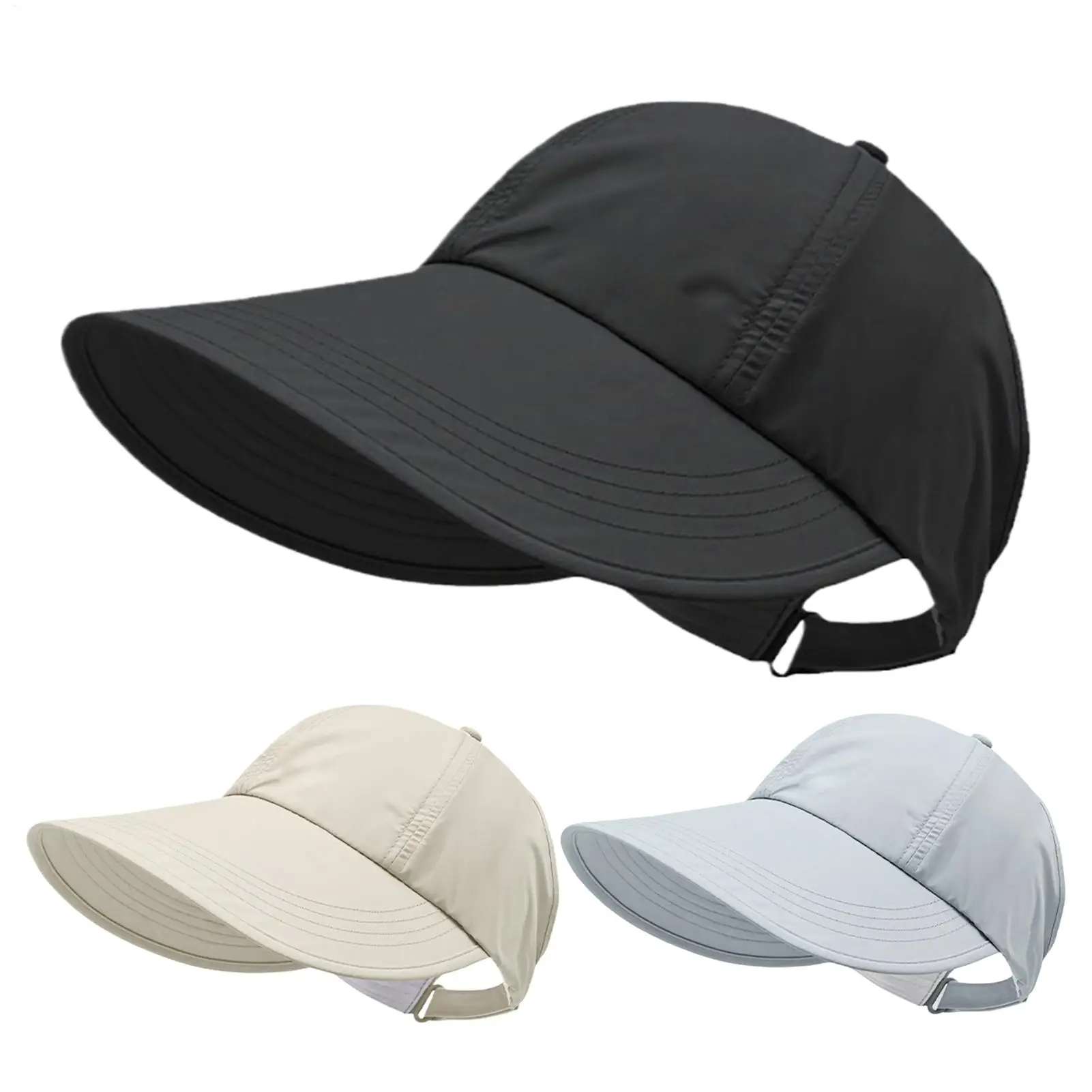 

Sun Protection Hat Adjustable Wide Brim Headwear Outdoor Summer Sun Hat for Women Men Outdoor Beach Travel Camping Running